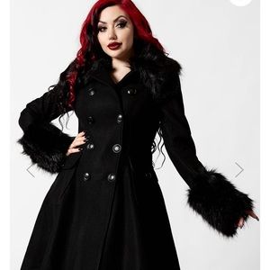 KillStar Ember Lolita Coat Black